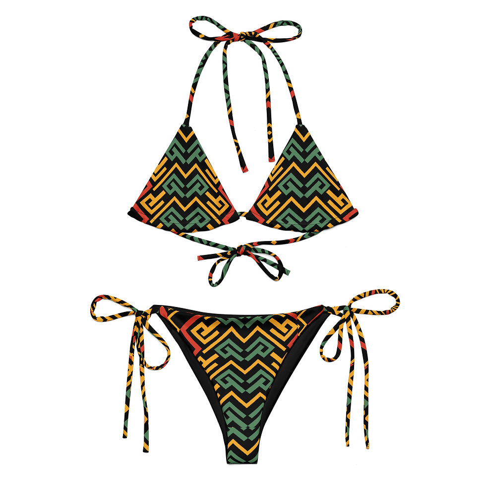 Nubian Nights String Bikini Set