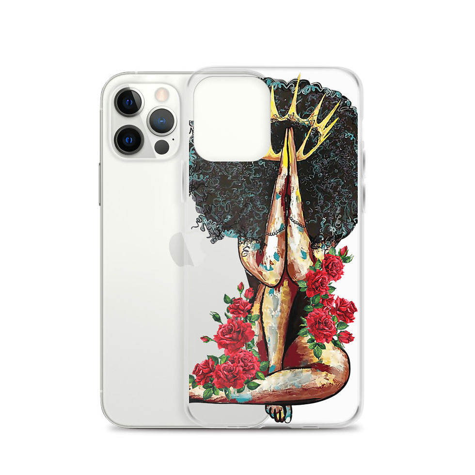 Thumbnail: iPhone Case - praying girl