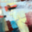 Thumbnail: Detail of abstract painting by Annabel Eley