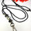 Thumbnail: Silk Cord Lanyard in Black & White 