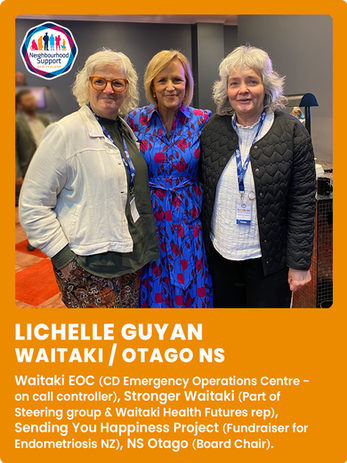 Lichelle Guyan - Waitaki NS - EOC controller