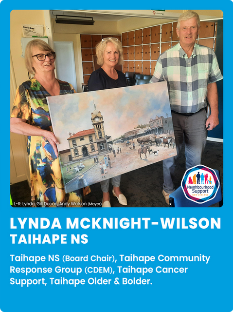 Lynda McKnight-Wilson - Taihape - Community Response Group (CDEM)