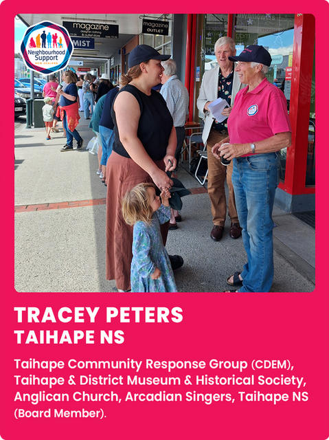 Tracey Peters - Taihape - Community Response Group (CDEM)