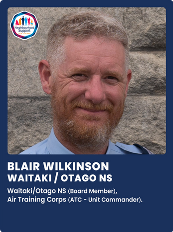 Blair Wilkinson -
Waitaki NS - Air Training Corps
