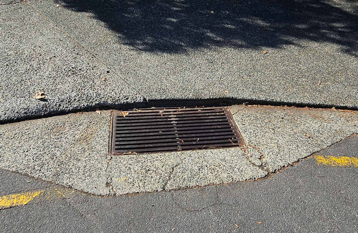 A clean and tidy drain!