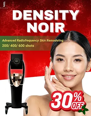 Density RF 紧致治疗,用于提升下颌线、改善双下巴并收紧面部皮肤。