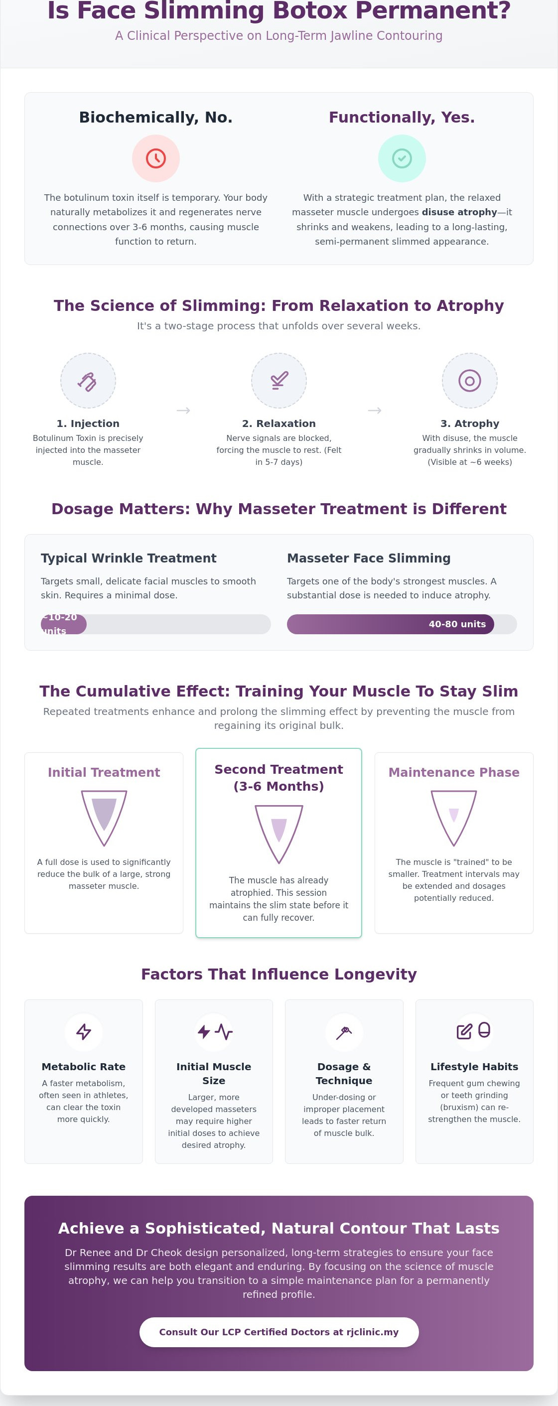 Is face slimming botox permanent