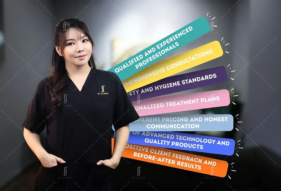 Personalized aesthetic consultation at RJ Clinic Kuala Lumpur