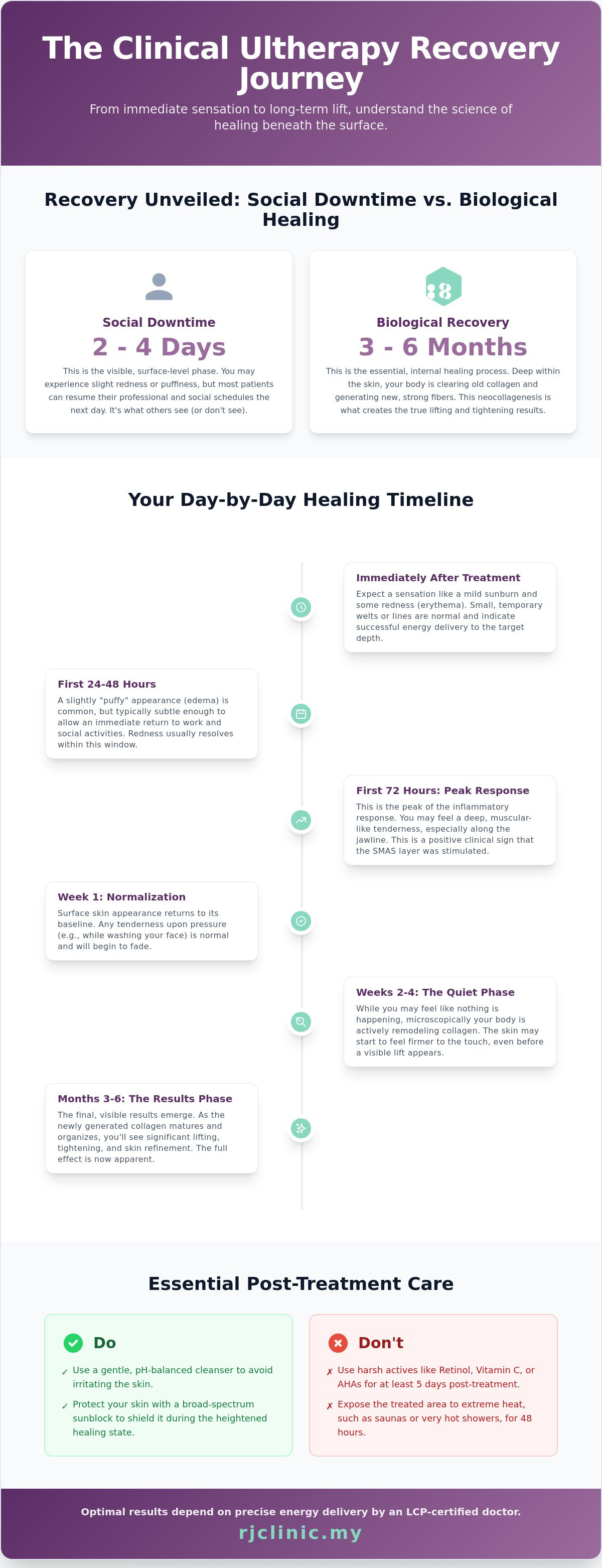 Ultherapy recovery time malaysia
