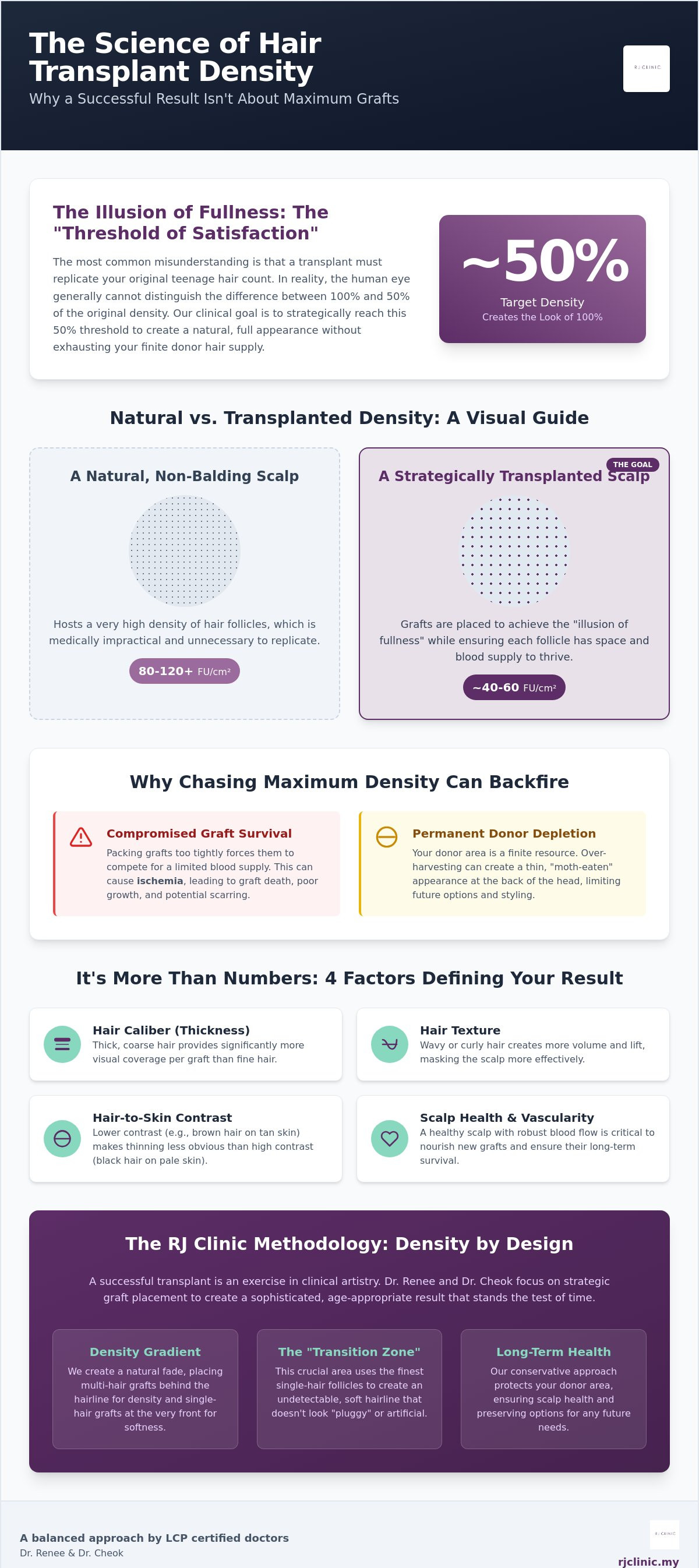 Hair transplant density
