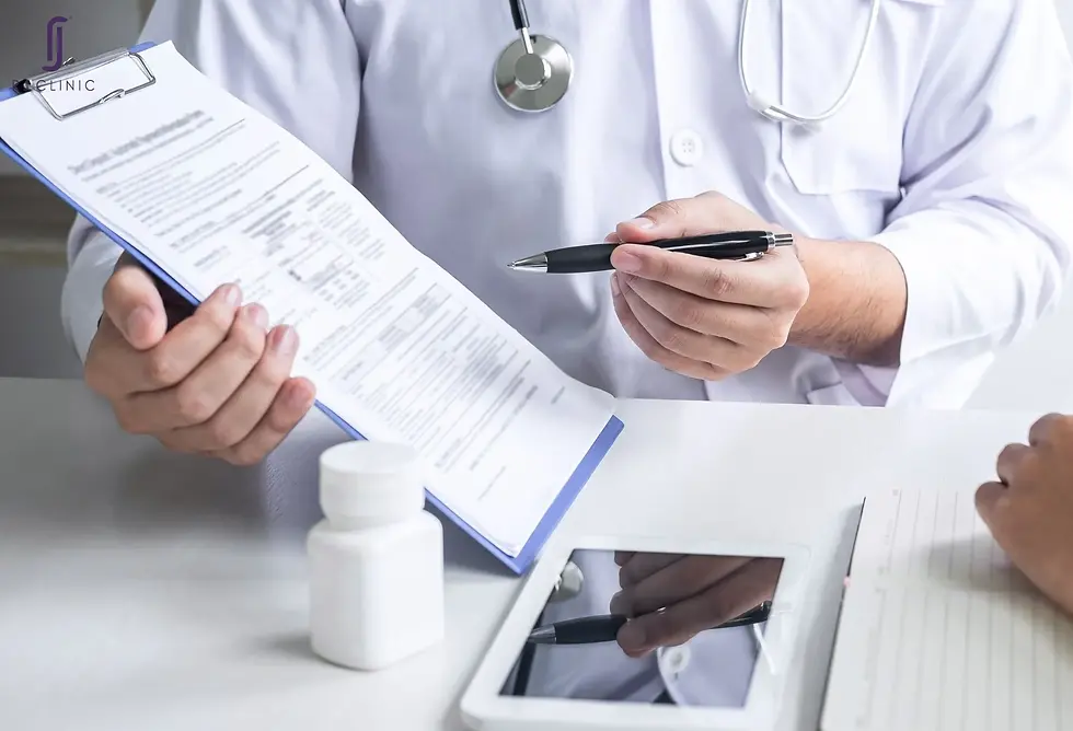 consultation with doctor for shingles