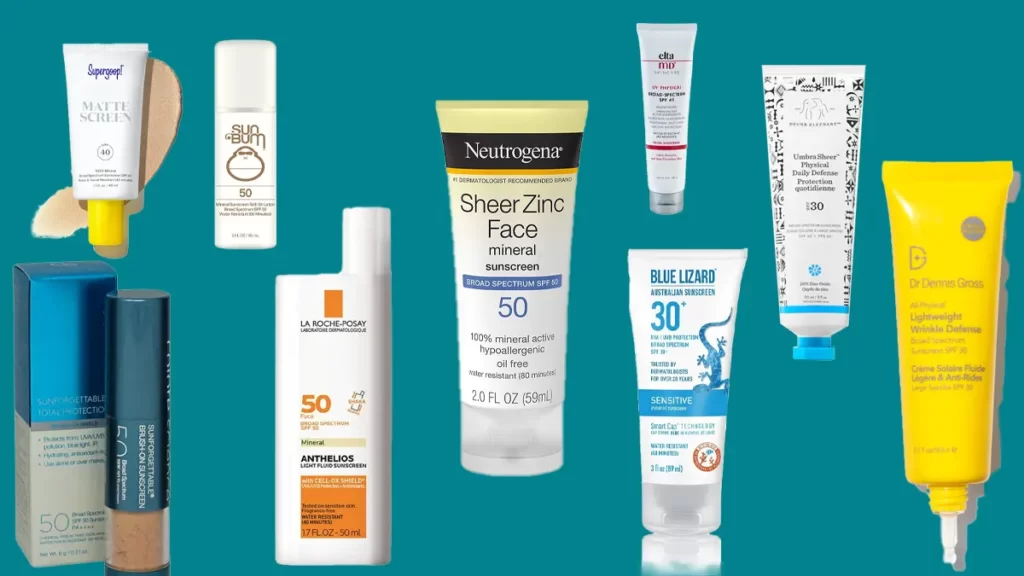 Physical sunscreens | RJ CLINIC