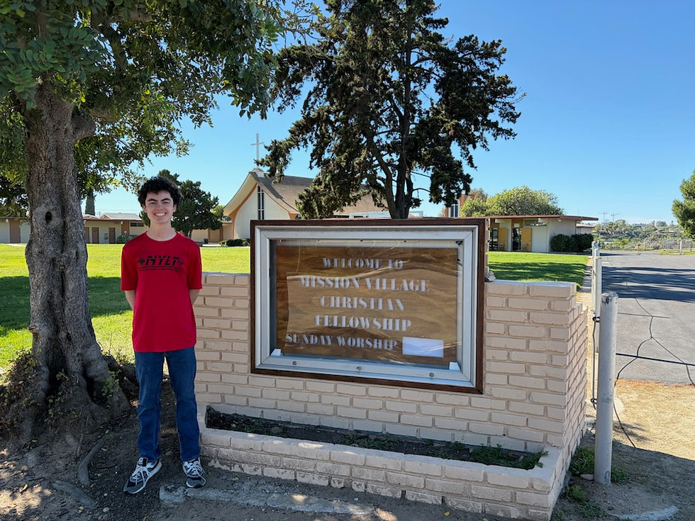 Andrew's Eagle Scout Project Day 2