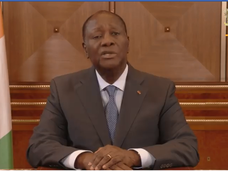 Coronavirus / Côte d’Ivoire: Le Président Alassane Ouattara décrète l’Etat d’urgence sanitaire. [Vid