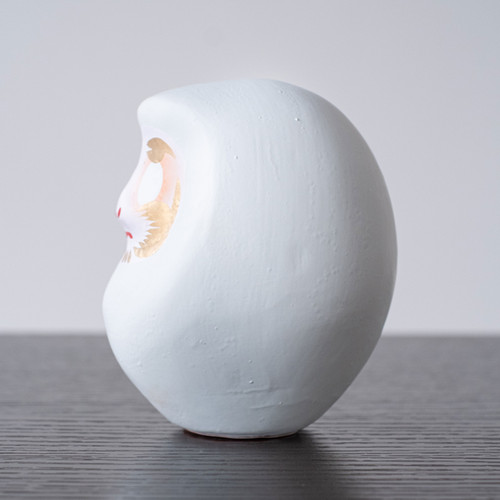 はっぴーだるま 9cm 白色 | HappyDaruma&Tokyo | 東京都足立区