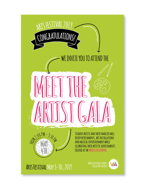 Artist Gala Invitation