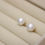 Thumbnail: Solo 10mm pearl Ear studs