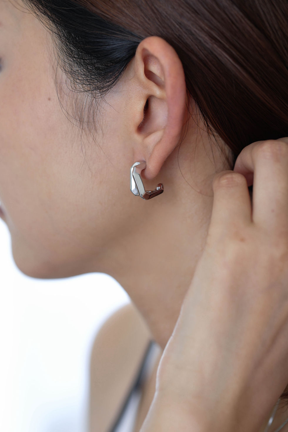 Thumbnail: Fold Square Earrings