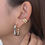 Thumbnail: Double-layer Ear Cuff in gold