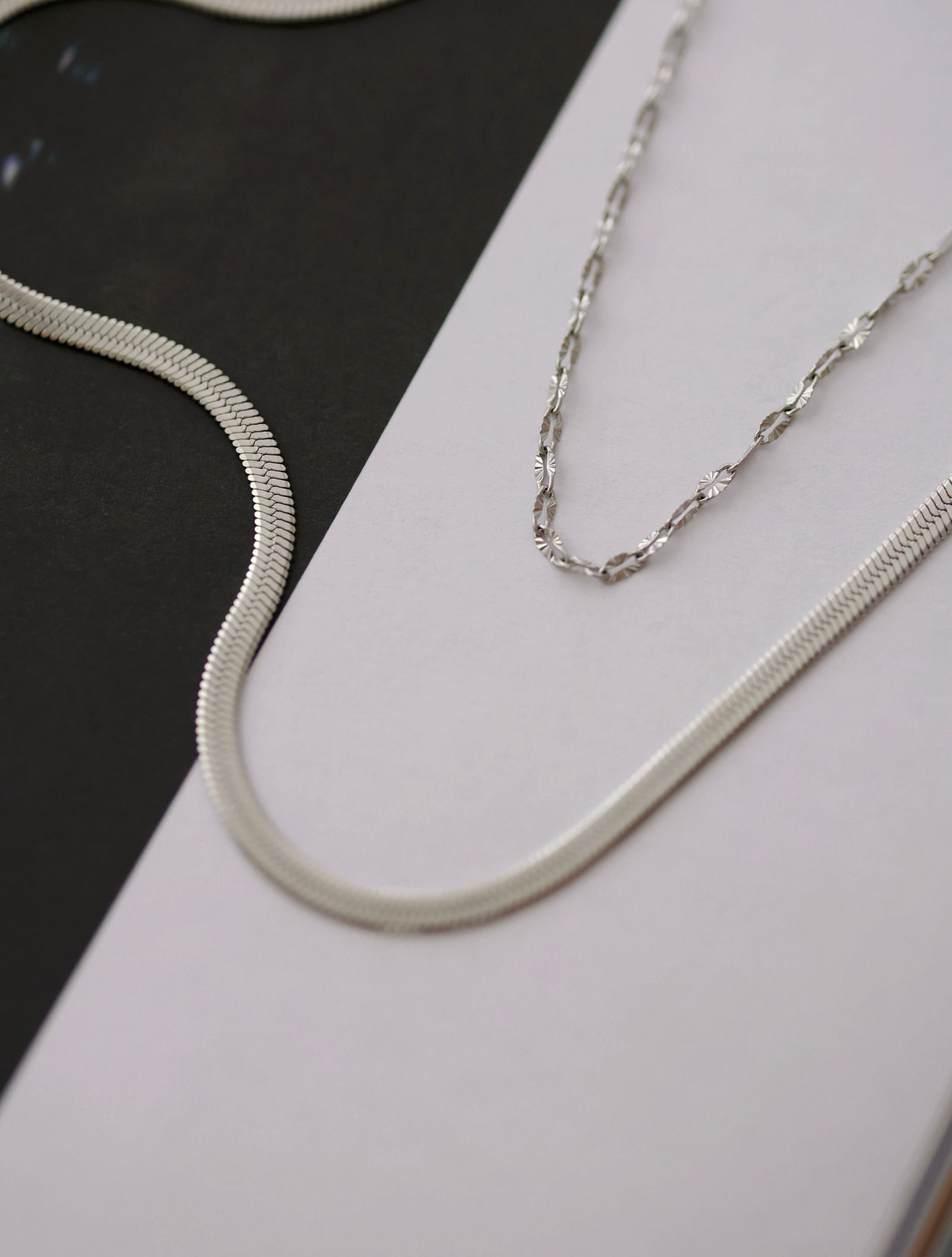 Classic Pair set Necklace (防水)