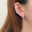 Thumbnail: Ariana Ear Cuff in silver