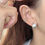 Thumbnail: White Edge Ear cuff 