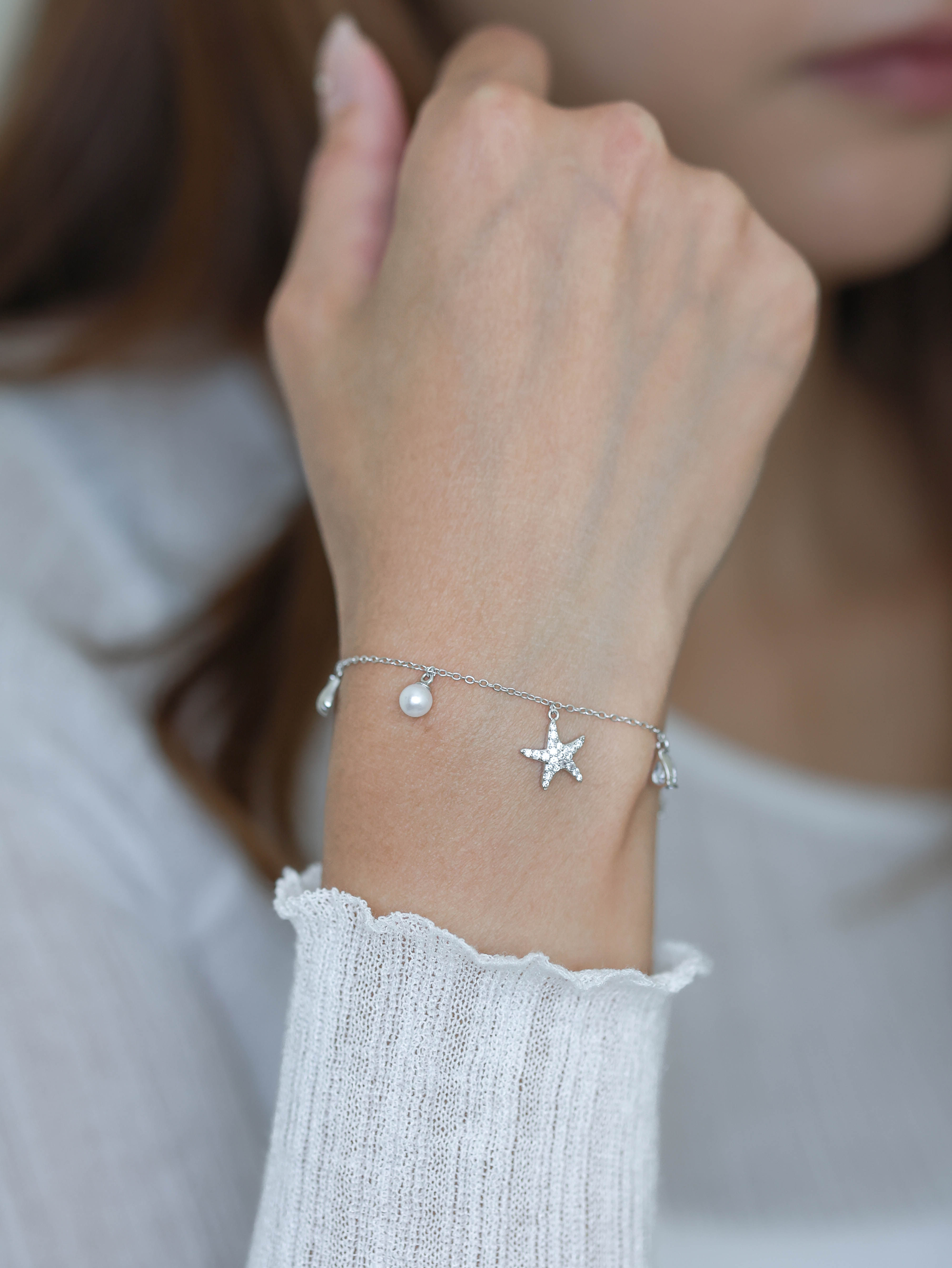 Seaside Charm Bracelet in silver