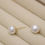 Thumbnail: Solo 10mm pearl Ear studs