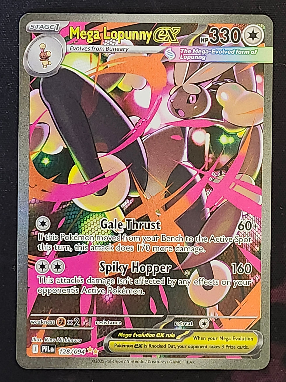 Thumbnail: Pokemon Mega Lopunny ex 128/094 Phantasmal Flames PFL
