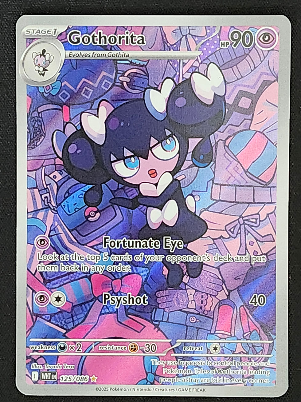 Thumbnail: Pokemon Gothorita 125/086 White Flare WHT