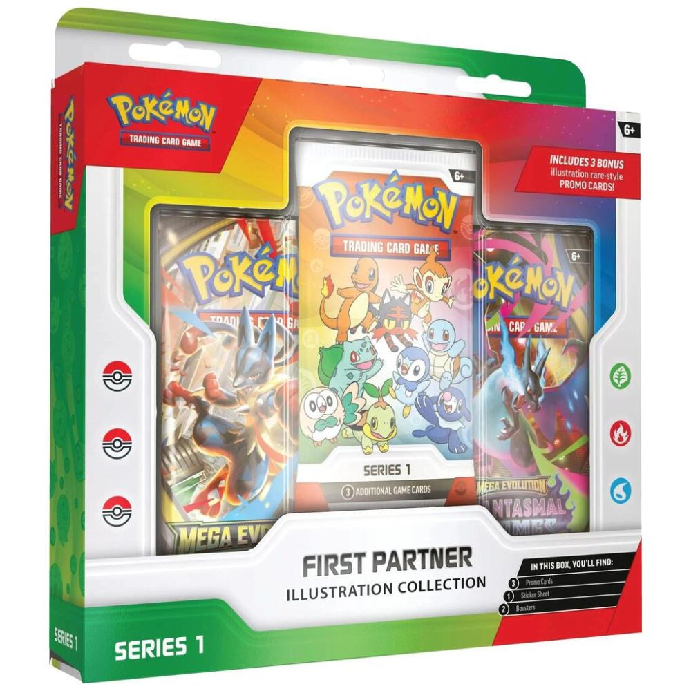 Pokemon First Partner Illustration Collection (Series 1)