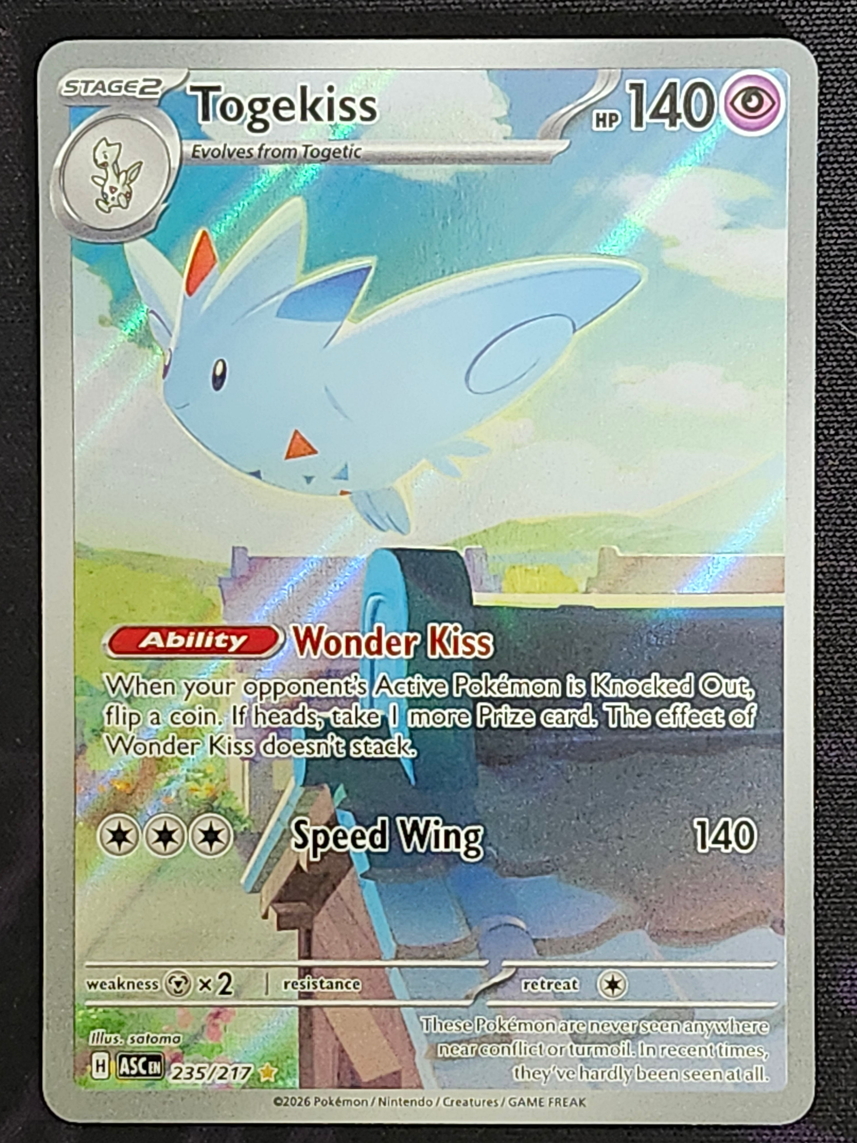 Pokemon Togekiss 235/217 Ascended Heroes ASC