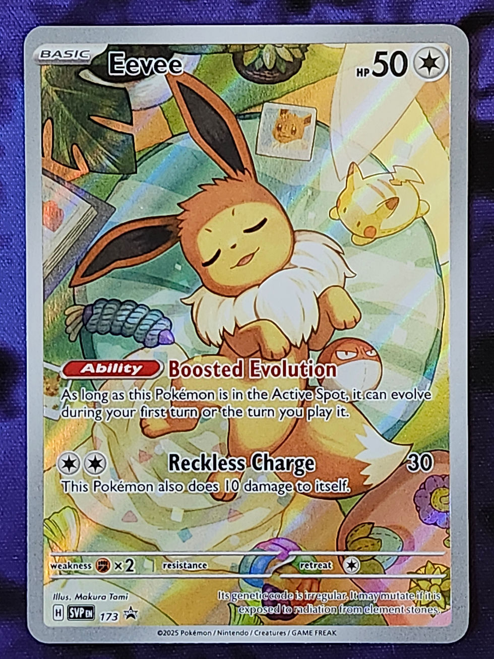 Pokemon Eevee 173 Black Star Promo