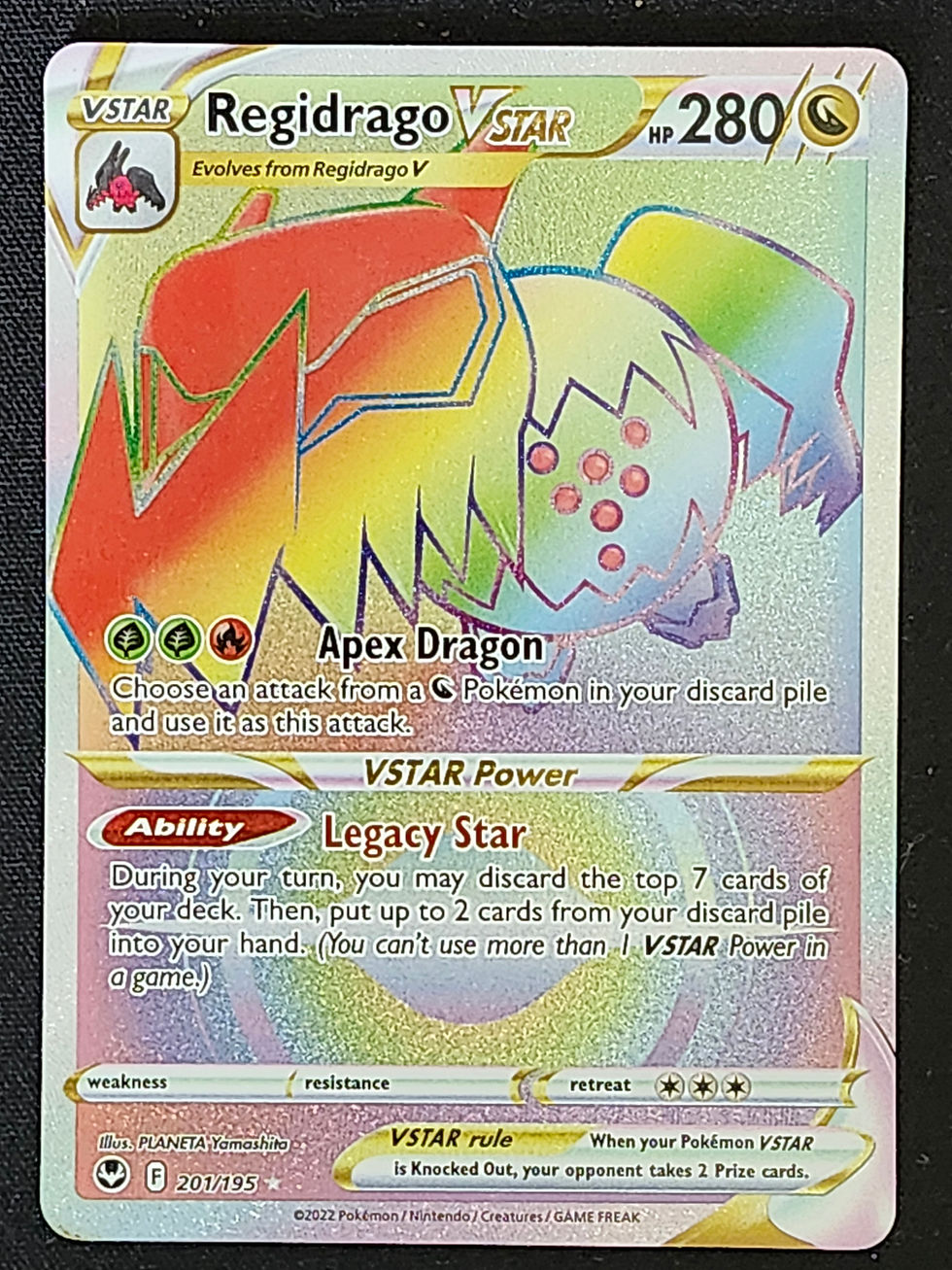 Thumbnail: Pokemon Regidrago VSTAR 201/195 Silver Tempest SIT