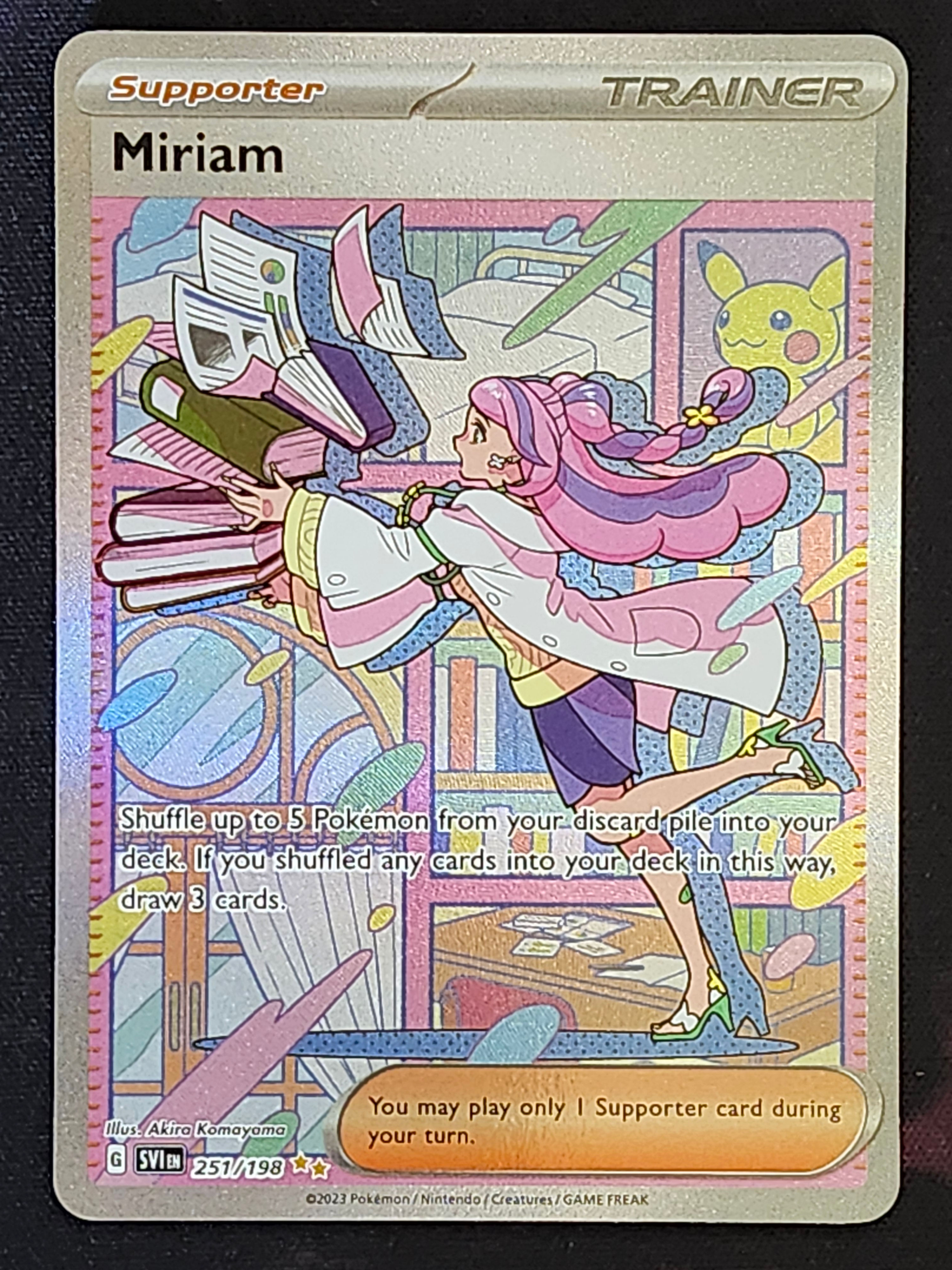 Pokemon Miriam 251/198 Scarlet & Violet Base SV1