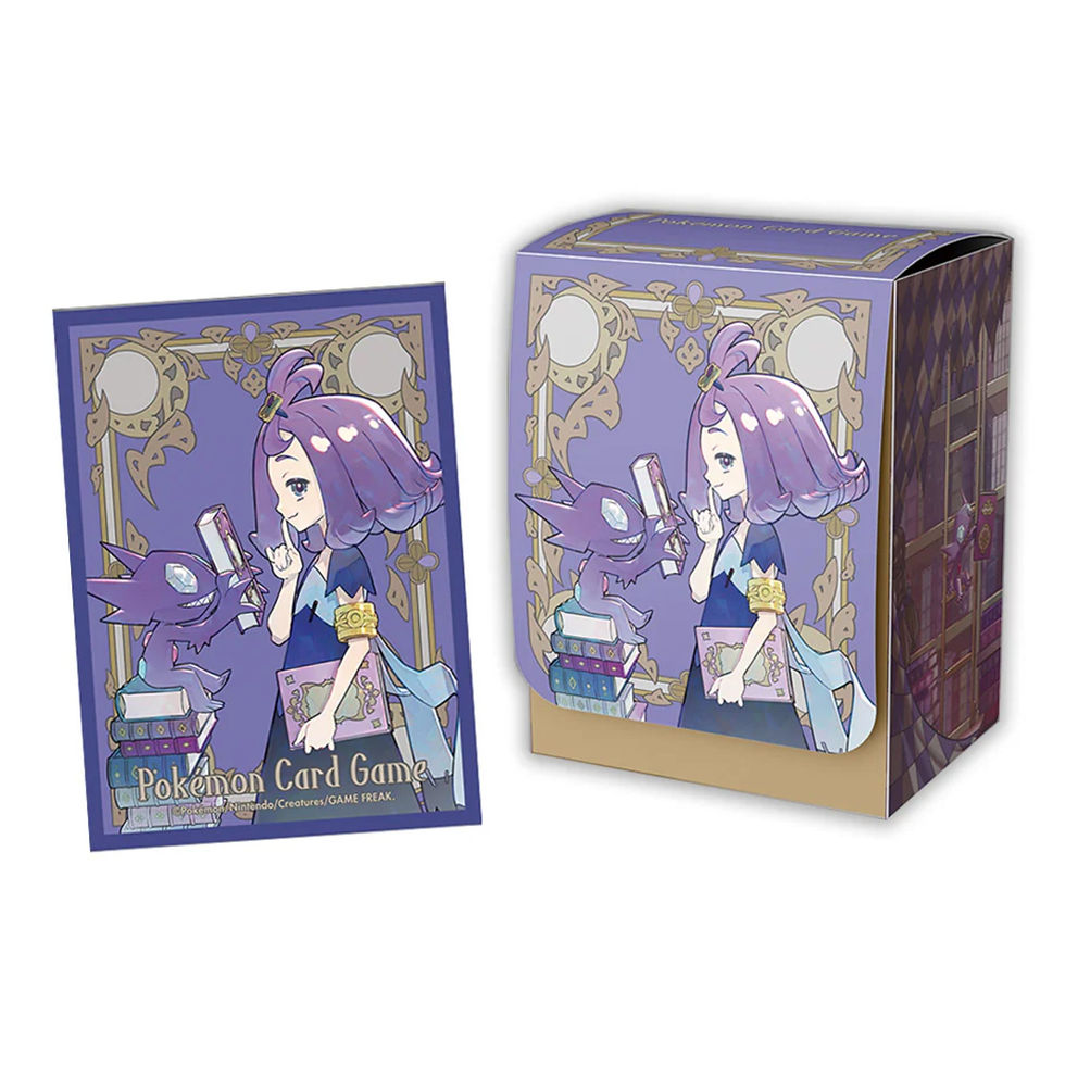 Pokemon Center Mega Symphonia Acerola Sleeves and Deck Box Japanese Exclusive