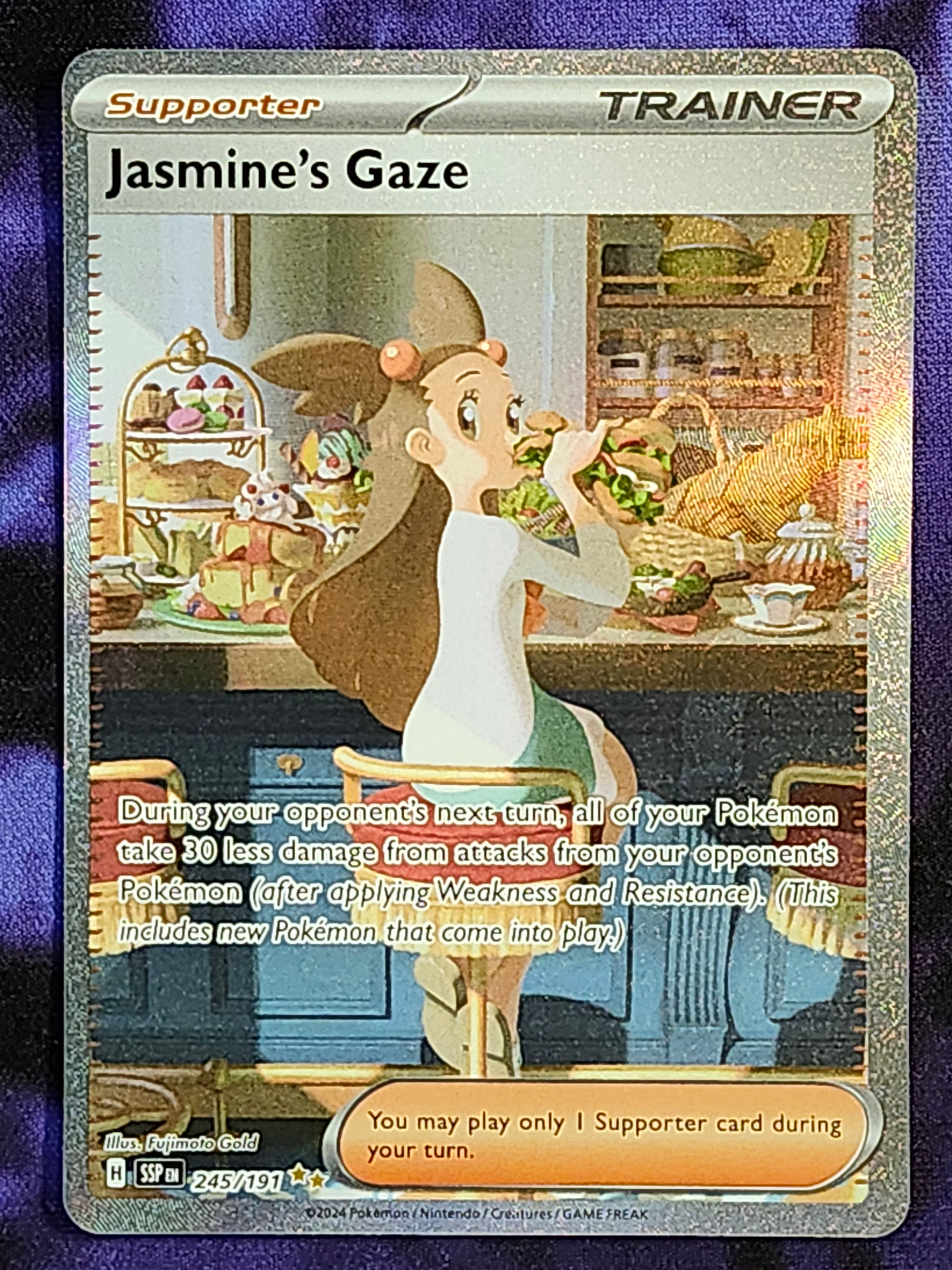 Pokemon Jasmine's Gaze 245/191 Surging Sparks SSP