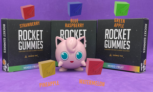 DC Mushroom and Cannabis Review : Rocket Gummies