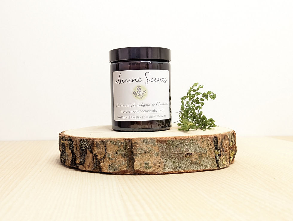 Thumbnail: Harmonising Eucalptus and Patchouli Single Wick Candle