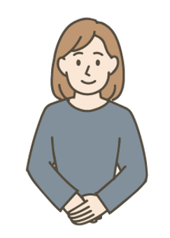介護士30代女性イラスト