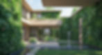 casa com conceito de biofilia