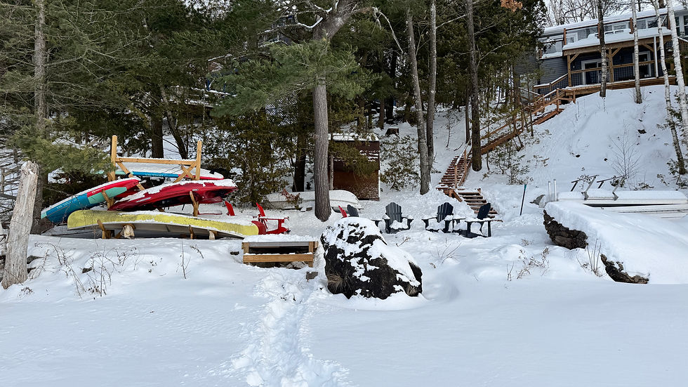 Winter Marble Point Cottage