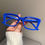 Thumbnail: Fashion Square Glasses for Women Classic Blue Light Blocking Men Daily Life Styl