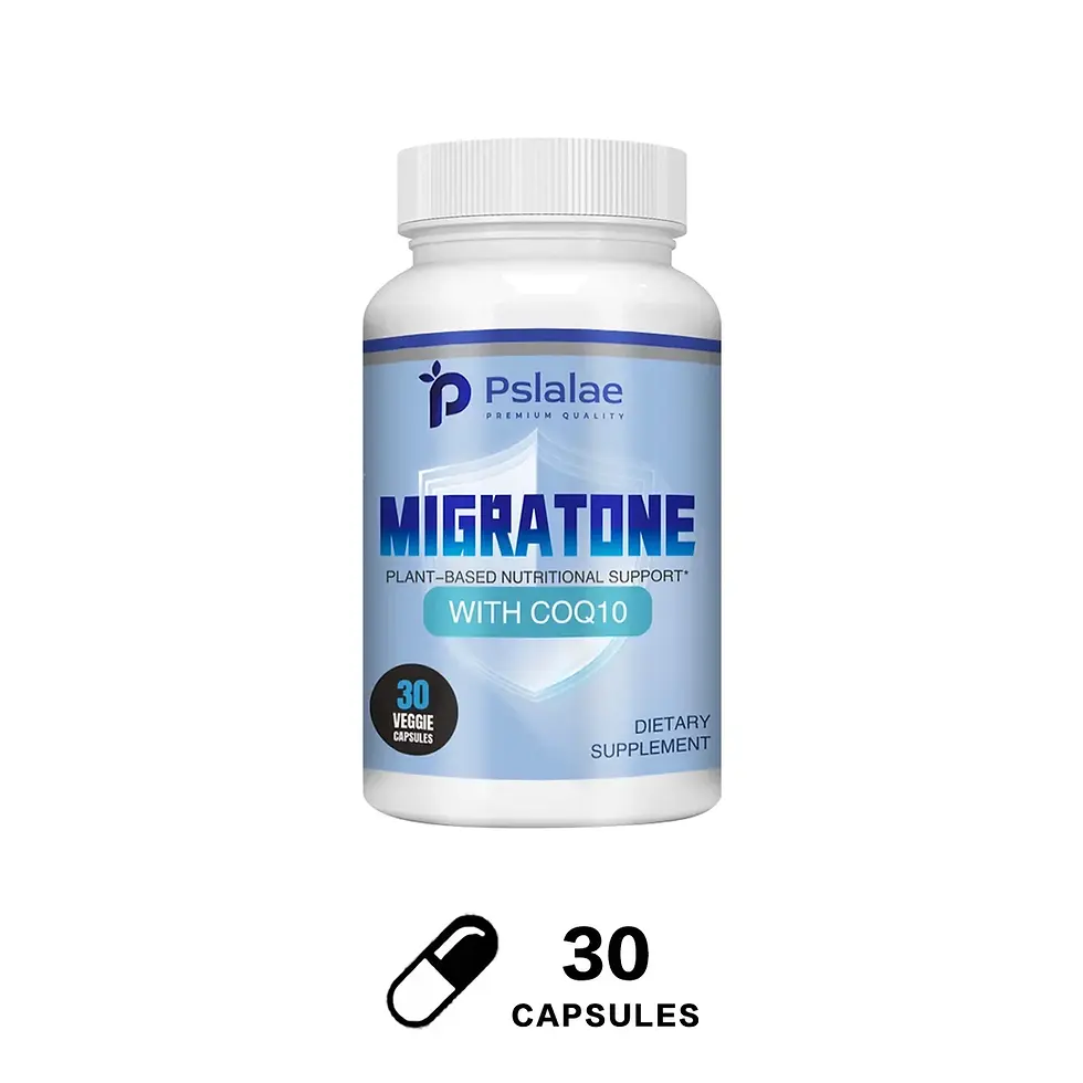 Thumbnail: Migratone Capsules - Relieve Migraine Headaches, Supports Brain Function