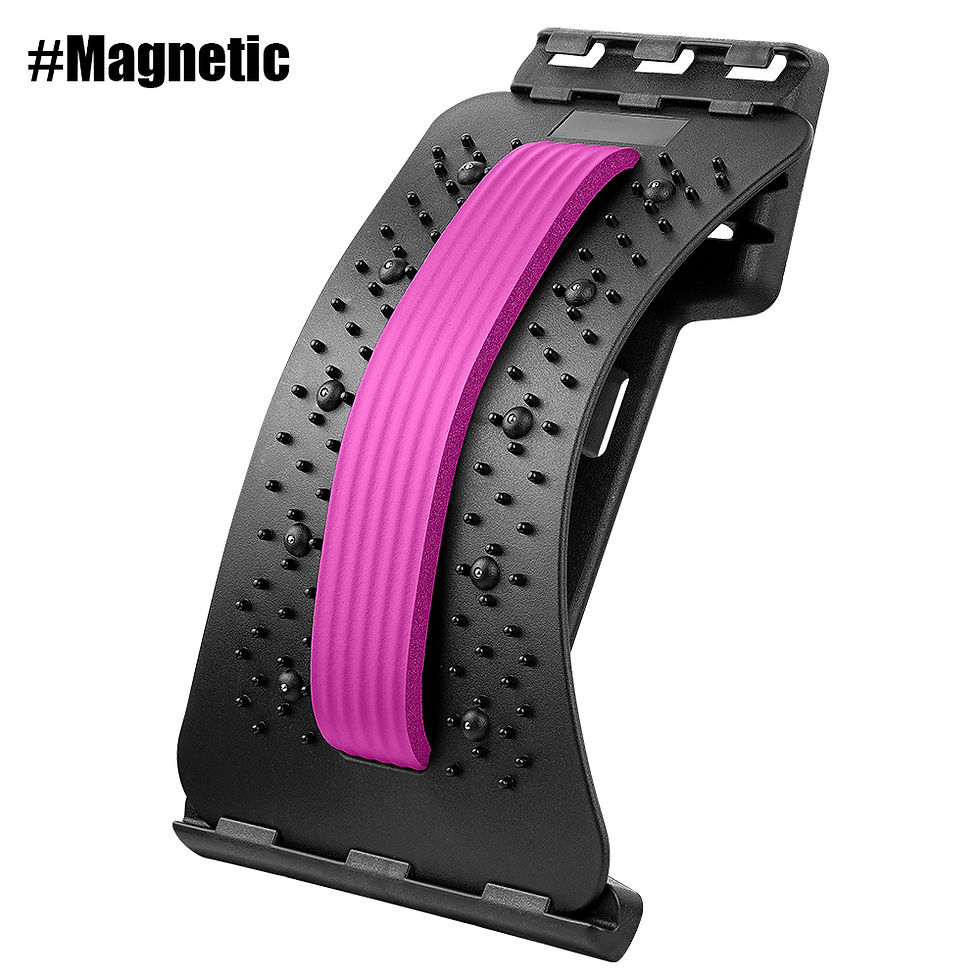 الصورة المصغرة: Adjustable Back Stretcher Waist Back Cracking Device Back Cracker 4 Level Spine 