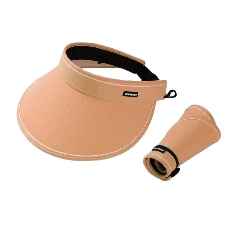 الصورة المصغرة: New Sun Hat Women's Uv Protection Sun Hat Summer Empty Cap Large Brim Outdoor Cy