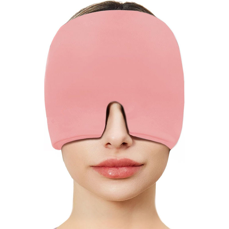 الصورة المصغرة: Migraine Relief Cap Headache Relieve Cap Mask Products Cooling Odorless Gel Ice 