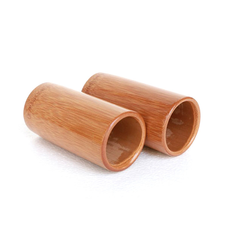 Thumbnail: 1pc Natural Bamboo Wood Anti Cellulite Massage Vacuum Acupuncture Cupping Tradit