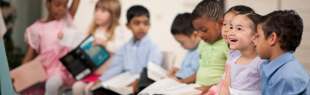 Children Reading the Holy Bible