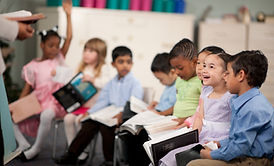Children Reading the Holy Bible